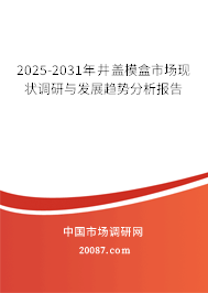 2025-2031年井盖模盒市场现状调研与发展趋势分析报告