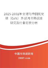 2025-2031年全球与中国氮化镓（GaN）外延片市场调查研究及行业前景分析