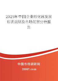 2025年中国企业孵化器发展现状调研及市场前景分析报告