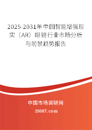 2025-2031年中国智能增强现实（AR）眼镜行业市场分析与前景趋势报告