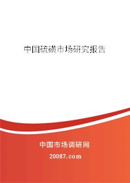 中国硫磺市场研究报告