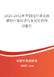 2026-2032年中国光纤激光器模块行业现状与发展前景预测报告