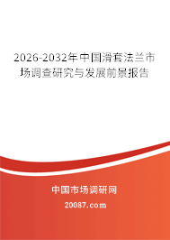 2026-2032年中国滑套法兰市场调查研究与发展前景报告