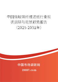 中国微玻璃纤维滤纸行业现状调研与前景趋势报告（2025-2031年）