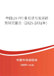 中国UV-P行业现状与发展趋势研究报告（2025-2031年）