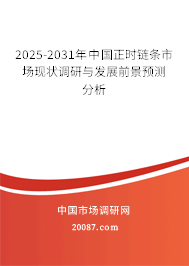 2024-2030年中国正时链条市场现状调研与发展前景预测分析 2024-2030年中国正时链条市场现状调研与发展前景预测分析