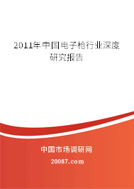 2011年中国电子枪行业深度研究报告