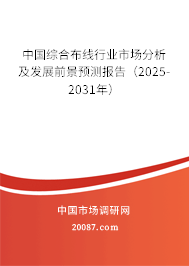 中国综合布线行业市场分析及发展前景预测报告（2025-2031年）