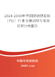 2024-2030年中国聚醚酰亚胺（PEI）行业全面调研与发展前景分析报告