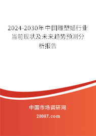 2024-2030年中国雕塑蜡行业当前现状及未来趋势预测分析报告 2024-2030年中国雕塑蜡行业当前现状及未来趋势预测分析报告