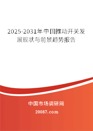 2025-2031年中国推动开关发展现状与前景趋势报告