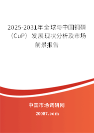 2025-2031年全球与中国铜磷（CuP）发展现状分析及市场前景报告