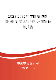 2025-2031年中国增塑剂DPHP发展现状分析及前景趋势报告 2025-2031年中国增塑剂DPHP发展现状分析及前景趋势报告