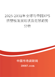 2025-2031年全球与中国XPS挤塑板发展现状及前景趋势分析