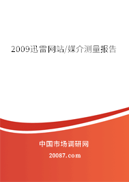 2009迅雷网站/媒介测量报告