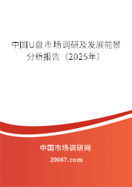 中国U盘市场调研及发展前景分析报告（2025年）