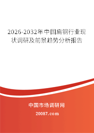 2026-2032年中国扁钢行业现状调研及前景趋势分析报告