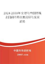 2024-2030年全球与中国喷嘴止回阀市场全面调研与发展趋势
