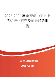 2025-2031年全球与中国水上飞机行业研究及前景趋势报告