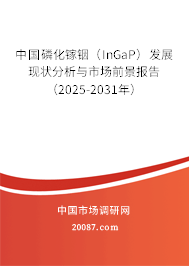 中国磷化镓铟（InGaP）发展现状分析与市场前景报告（2025-2031年）