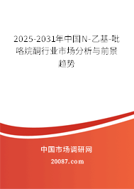 2025-2031年中国N-乙基-吡咯烷酮行业市场分析与前景趋势 2025-2031年中国N-乙基-吡咯烷酮行业市场分析与前景趋势