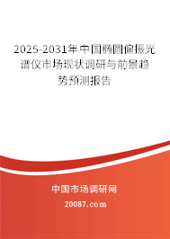 2025-2031年中国椭圆偏振光谱仪市场现状调研与前景趋势预测报告