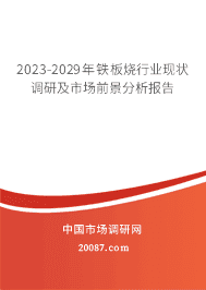 2023-2029年铁板烧行业现状调研及市场前景分析报告 2023-2029年铁板烧行业现状调研及市场前景分析报告