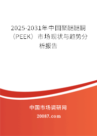 2025-2031年中国聚醚醚酮(PEEK)市场现状与趋势分析报告 2025-2031年中国聚醚醚酮(PEEK)市场现状与趋势分析报告