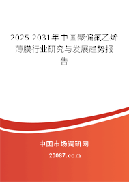 2025-2031年中国聚偏氟乙烯薄膜行业研究与发展趋势报告