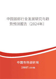 中国普郎行业发展研究与趋势预测报告(2023年) 中国普郎行业发展研究与趋势预测报告(2023年)