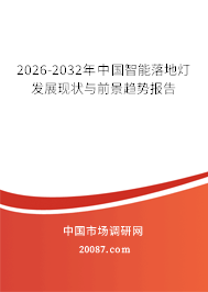 2026-2032年中国智能落地灯发展现状与前景趋势报告 2026-2032年中国智能落地灯发展现状与前景趋势报告