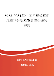 2025-2031年中国阻燃橡套电缆市场分析及发展趋势研究报告