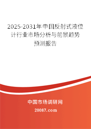 2025-2031年中国反射式液位计行业市场分析与前景趋势预测报告