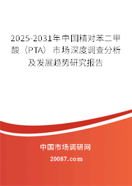 2025-2031年中国精对苯二甲酸(PTA)市场深度调查分析及发展趋势研究报告 2025-2031年中国精对苯二甲酸(PTA)市场深度调查分析及发展趋势研究报告