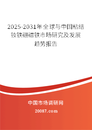 2025-2031年全球与中国粘结钕铁硼磁铁市场研究及发展趋势报告