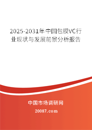 2025-2031年中国包膜VC行业现状与发展前景分析报告