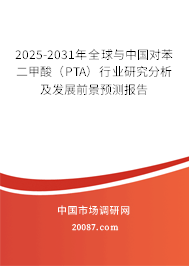 2025-2031年全球与中国对苯二甲酸（PTA）行业研究分析及发展前景预测报告