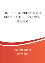 2025-2031年中国高级驾驶辅助系统（ADAS）行业分析与前景趋势