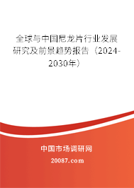 全球与中国尼龙片行业发展研究及前景趋势报告（2024-2030年）