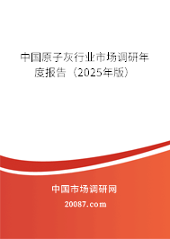中国原子灰行业市场调研年度报告（2025年版）