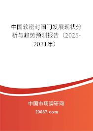 中国软密封阀门发展现状分析与趋势预测报告（2025-2031年）
