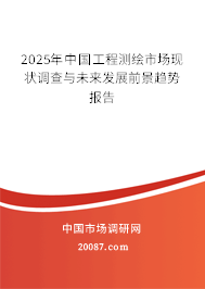2025年中国工程测绘市场现状调查与未来发展前景趋势报告