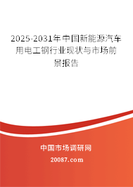 2025-2031年中国新能源汽车用电工钢行业现状与市场前景报告