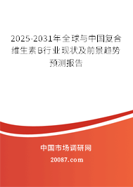2025-2031年全球与中国复合维生素B行业现状及前景趋势预测报告