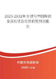 2025-2031年全球与中国喉镜发展现状及前景趋势预测报告 2025-2031年全球与中国喉镜发展现状及前景趋势预测报告