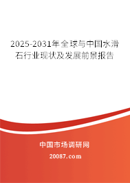 2025-2031年全球与中国水滑石行业现状及发展前景报告