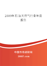 2009年石油天然气行业年度报告