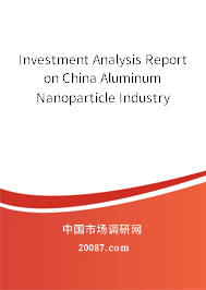Investment Analysis Report on China Aluminum Nanoparticle Industry Investment Analysis Report on China Aluminum Nanoparticle Industry