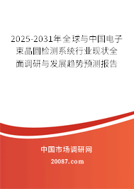 2025-2031年全球与中国电子束晶圆检测系统行业现状全面调研与发展趋势预测报告 2025-2031年全球与中国电子束晶圆检测系统行业现状全面调研与发展趋势预测报告