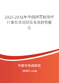 2025-2031年中国烤花玻璃杯行业现状调研及发展趋势报告